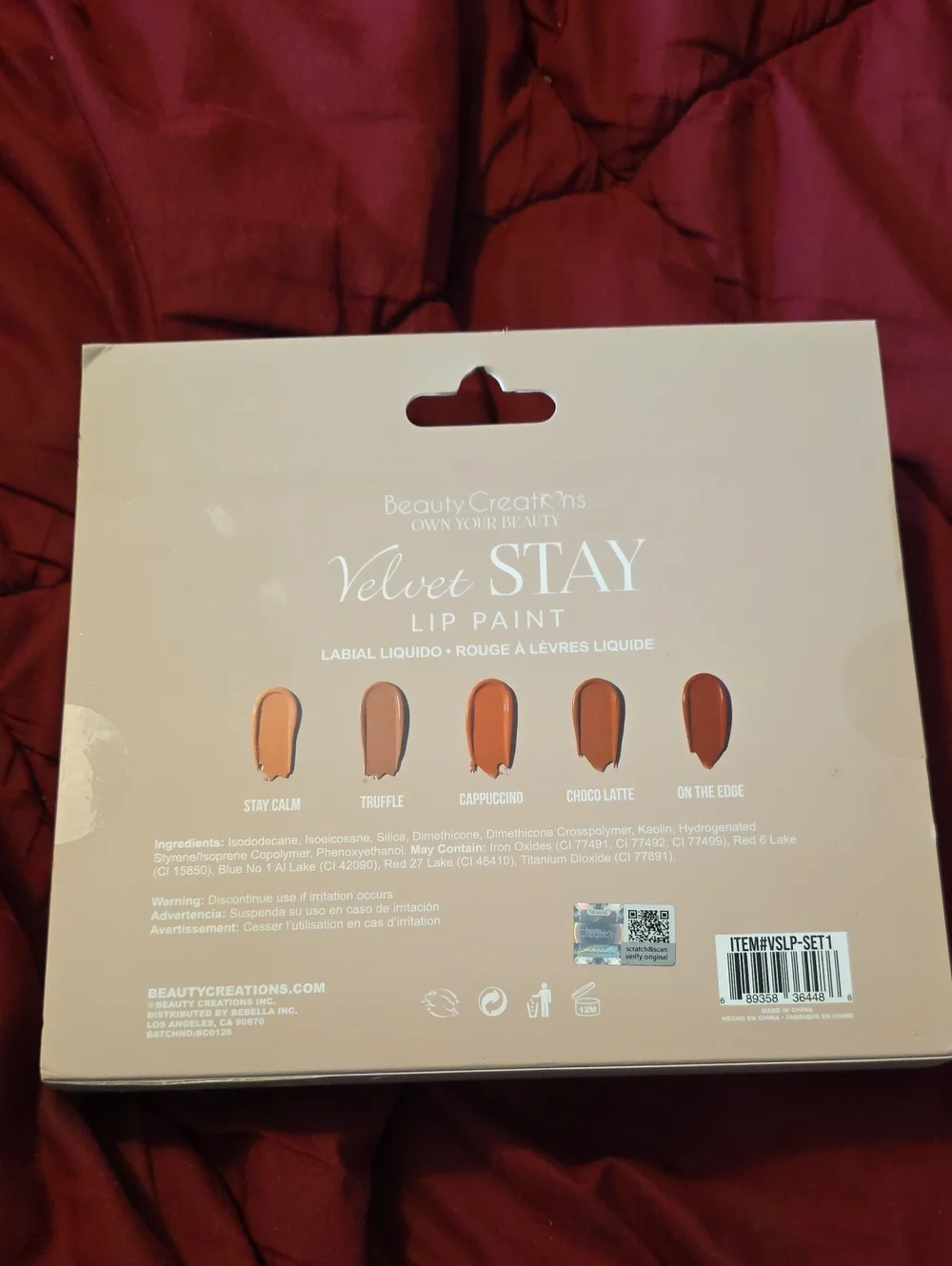 All About The Nudes Velvet Stay Liquid Lipstick Set - Nude Shades